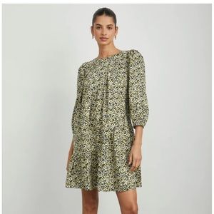 NWT Rails Louise Mini Floral Dress in Chrysathemum, Size L